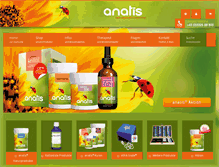 Tablet Screenshot of anatis-naturprodukte.com